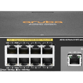 מתג מנוהל - HPE | J9774A | Managed Switch Aruba 2530-8G | 8 Port | PoE