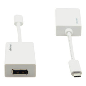 מתאם - Kramer | ADC-U31C/DPF | USB3.1 | Type-C TO DP Adapter | 4K | 60Hz
