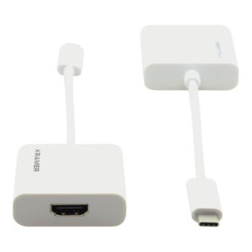 מתאם HDMI נקבה ל Type-C זכר קרמר - Kramer | ADC-U31C/HF | USB3.1 | Type-C TO HDMI | Adapter | 4K | 60Hz