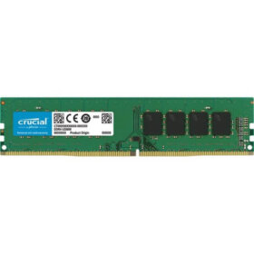 זיכרון למחשב נייח - Crucial 4GB , DDR4, 2666Mhz
