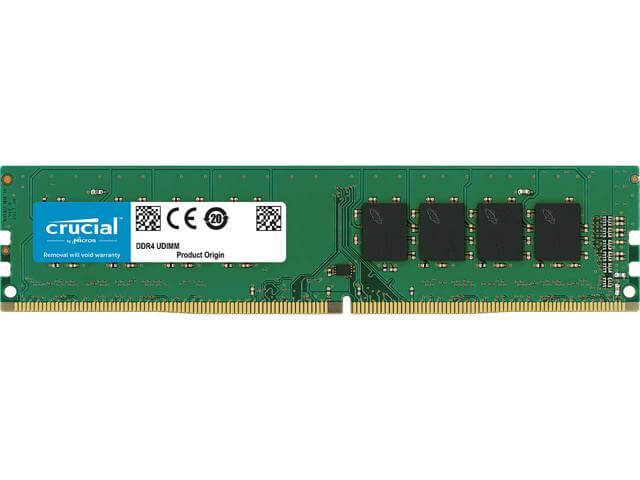 זיכרון למחשב נייח - Crucial | CR416320 | Memory 16GB | DDR4 | 3200Mhz