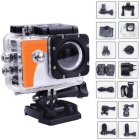 מצלמת אקשן - Chargit CH-4598, Action Camera ,WiFi,1080P