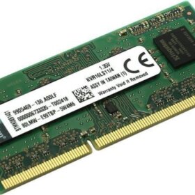 זיכרון למחשב נייד Kingston KVR16LS114 4GB DDR3L SO-DIMM 1600Mhz