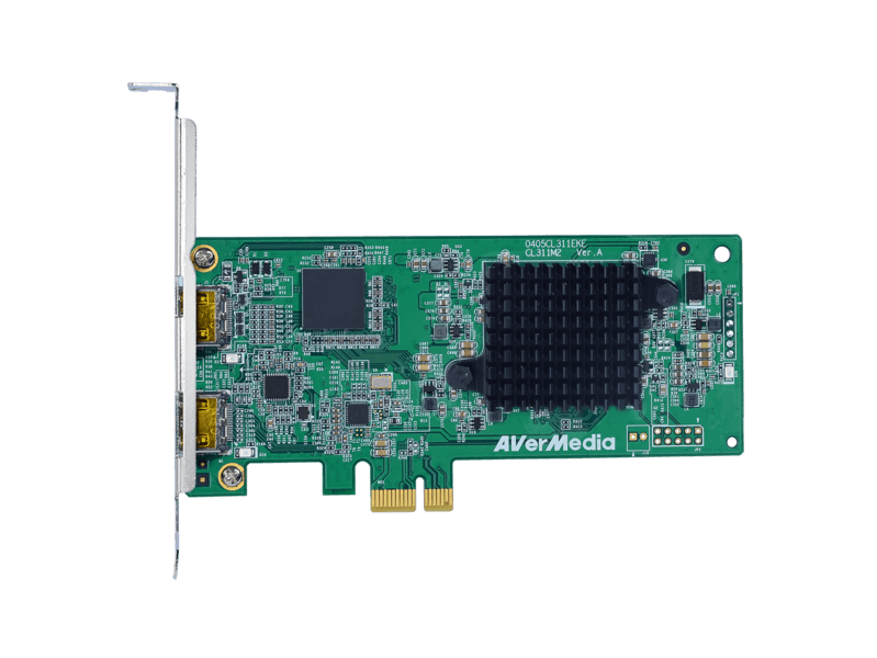 כרטיס לכידה באיכות FHD תומך VBI תמיכה רב תכליתית AverMedia PCle CL311-M2 HDMI 1080P 60FPS Full HD1