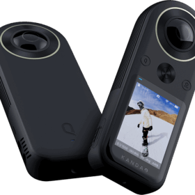 מצלמת 360 8K קאנדאו באיכות גבוהה KanDao Qoocam 8K 360 8K 7680X3840