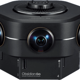 מצלמת 360 8K קאנדאו באיכות גבוהה KandDao Qoocam fun 4K 7680X4320 VR