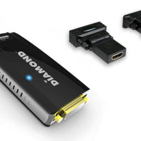מתאם גרפיקה וידיאו דאימונט DIAMOND Video Graphics Adapter BVU195 VGA DVI HDMI 1920X10801