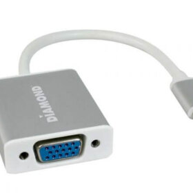 מתאם וידיאו VGA ל TYPE-C | Diamond | BVU31CV | USB3.1 | 1080P|