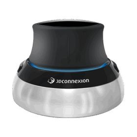 עכבר ארגונומי מתקדם אלחוטי 3Dconnexion SpaceMouse Compact Black USB2