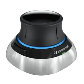 עכבר ארגונומי מתקדם אלחוטי 3Dconnexion SpaceMouse Wireless Black USB5