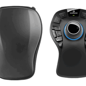 עכבר ארגונומי מתקדם בצבע שחור אלחוטי 3Dconnexion SpaceMouse Pro Black Wireless 4