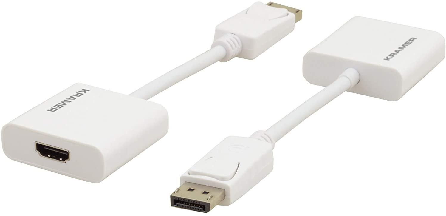 מתאם DP זכר ל HDMI נקבה קרמר - Kramer | 99-97220002 | ADC-DPM/HF/UHD | DisplayPort TO HDMI | 1080P