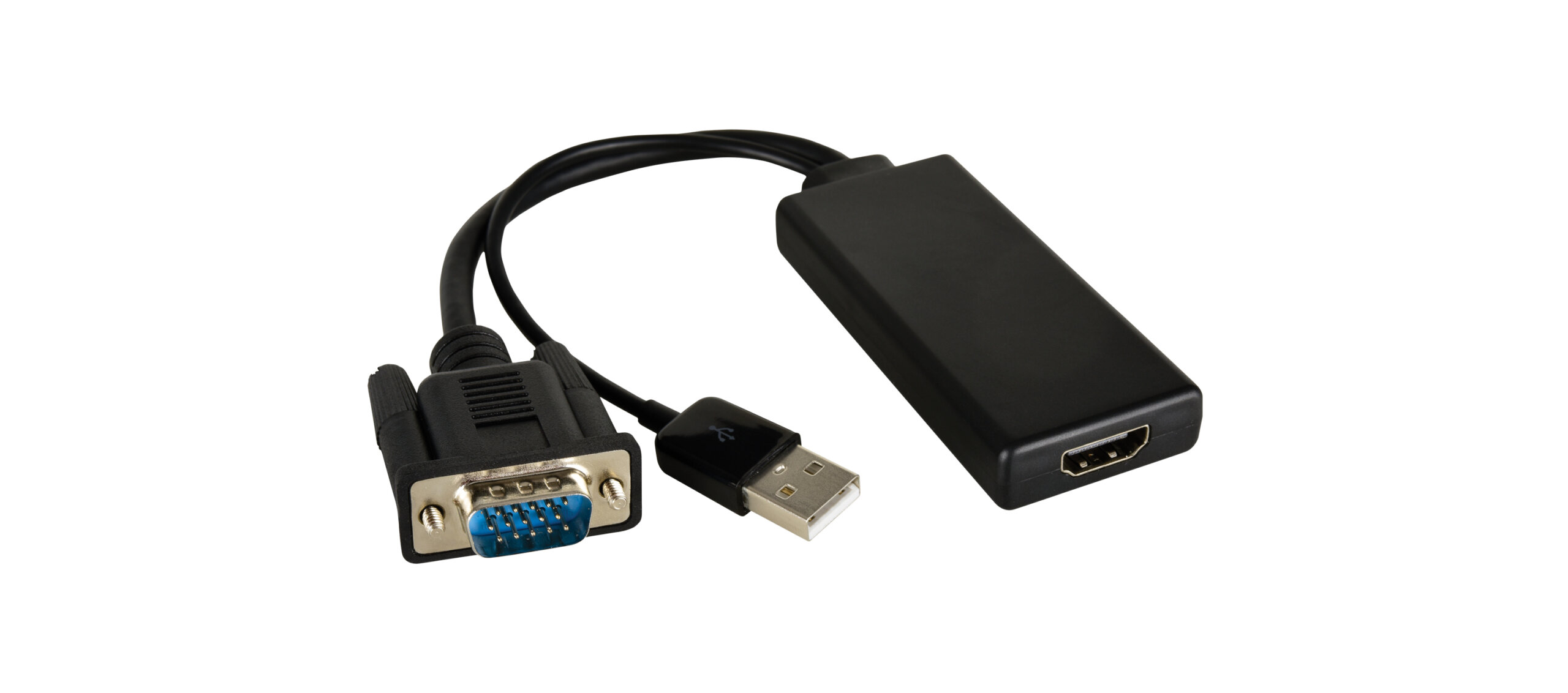 מתאם - Kramer | 99-9698002 | ADC-GM/HF | VGA TO HDMI WITH USB - 1080P