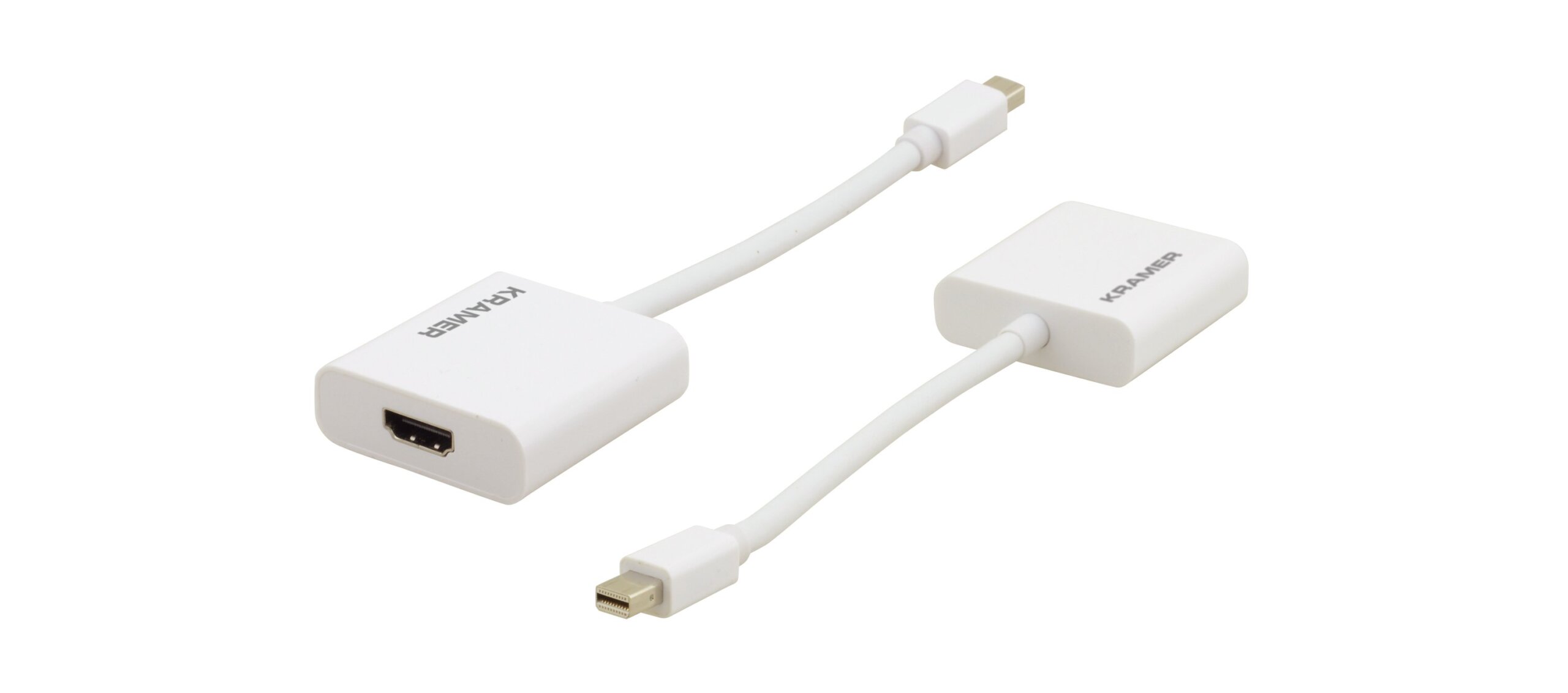 מתאם DP זכר ל HDMI נקבה קרמר- Kramer | 99-97220001| ADC-MDP/HF/UHD | DisplayPort TO HDMI | 4K