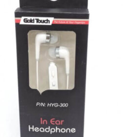 אוזניות תוך אוזן עם מיקרופון מובנה Gold Touch | HYG-300 | Headphone with Microphone