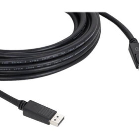 כבל DP 4K לחיבור DP אורך הכבל 4.6 מטר קרמר Kramer C-DP-15 97-0617015 (1)