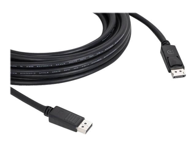 כבל DP 4K לחיבור DP אורך הכבל 4.6 מטר קרמר Kramer C-DP-15 97-0617015 (1)