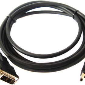כבל HDMI 1080P לחיבור DVI אורך הכבל 7.6 מטר קרמר Kramer | C-HM/DM-25 | 97-0201025