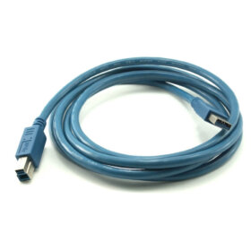 כבל חיבור USB3.0 A זכר ל USB3.0 B זכר אורך הכבל 1.8 מטר גולד-טאץ' Gold Touch | CH-USB3-1.8-AB
