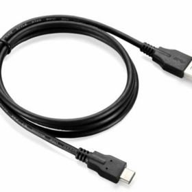 כבל חיבור USB3.0 ל Type-C אורך הכבל 1 מטר גולד-טאץ' Gold Touch | CH-USB3-C/AM-1-B | USB3.0 A To USB3.1 C M/M Black-1m