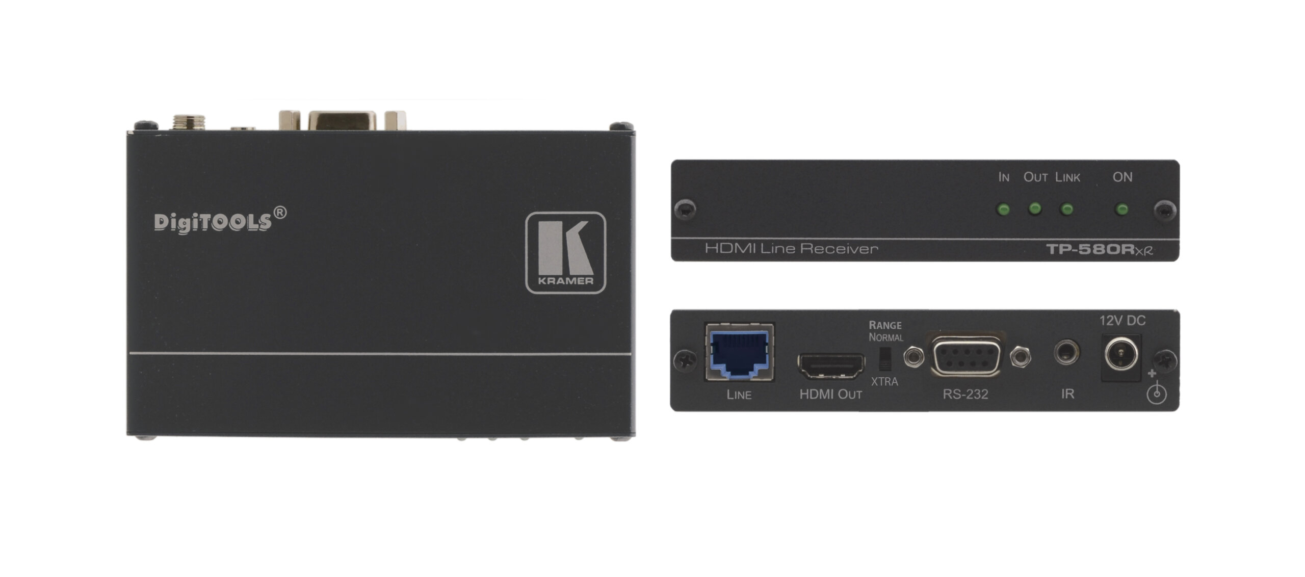 מאריך סוג 1080P HDMI עד 180 מטר קרמר Kramer TP-580Rxr 50-80022190 (4)