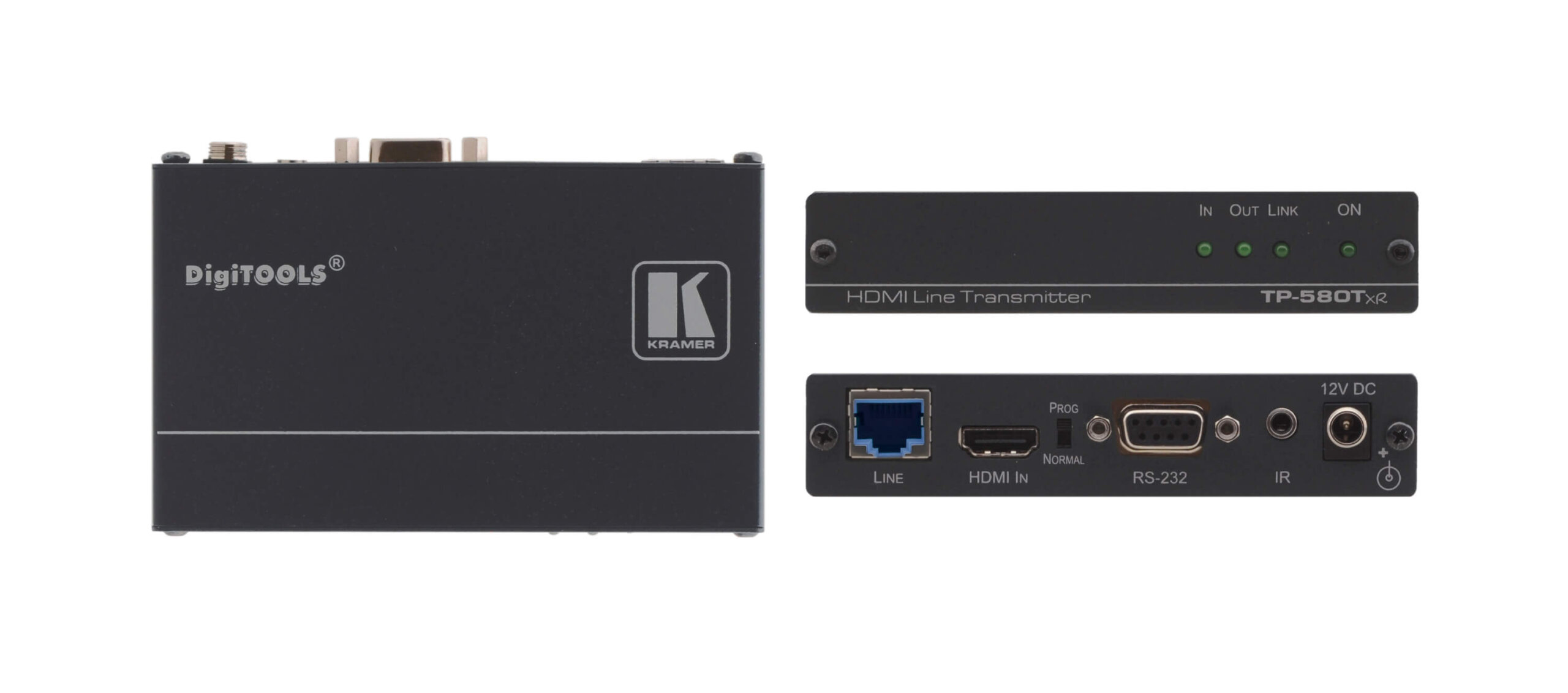 מאריך סוג 4K HDMI עד 100 מטר קרמר Kramer TP-580Txr 50-80021190 (2)