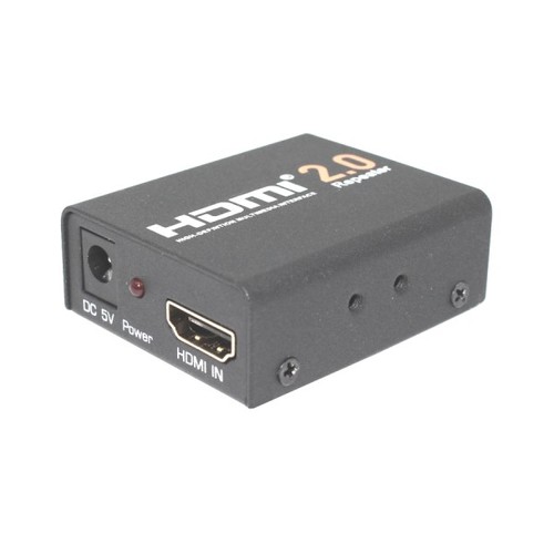 משחזר HDMI2.0 תומך ב 4K ותלת מימד גולד-טאץ' Gold Touch | E-HDMI-R | HDMI 2.0 Repeater – תמונה 3