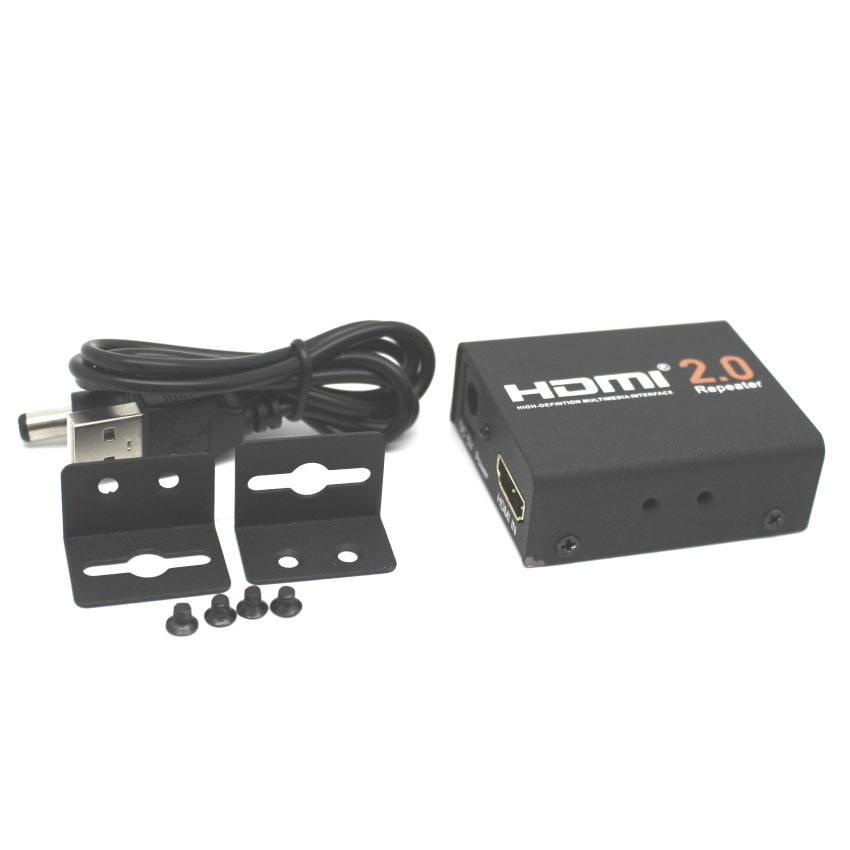 משחזר HDMI2.0 תומך ב 4K ותלת מימד גולד-טאץ' Gold Touch | E-HDMI-R | HDMI 2.0 Repeater – תמונה 2