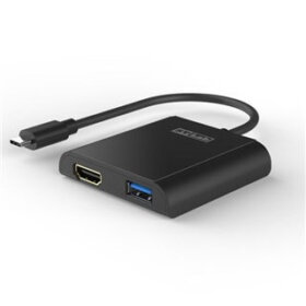 מתאם 2 יציאות ST-LAB U-1550 USB3.0 Type-A Type-C (1)