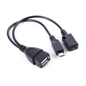 מתאם Micro USB ל OTG גולד-טאץ' Gold Touch | CH-USB-OTG-P | Micro USB to OTG w/Power Adapter
