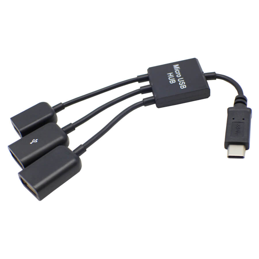 מתאם Type-C ל OTG גולד-טאץ' Gold Touch | CH-USB3.1-OTG | Type C To OTG Cable – תמונה 2