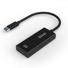 מתאם USB ל DisplayPort רזולוציית מסך 4K וחיבור צגים מרובים ST-LAB | U-1380