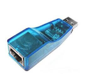 מתאם USB ל RJ-45 גולד טאץ' Gold Touch | E-USB-LAN | 10/100MB