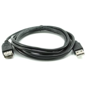 כבל USB2.0  זכר ל USB2.0 נקבה אורך כבל 0.5 מטר גולד-טאץ' Gold Touch | CH-USB2-05-AF | USB2.0 To USB2.0 Cable