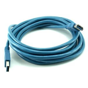 כבל USB3.0 זכר לנקבה אורך הכבל 1 מטר גולד-טאץ' Gold Touch | CH-USB3-1-AF | USB3.0 Extension A/M To A/F Cable –1m