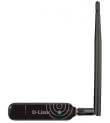 מתאם אלחוטי USB די-לינק כולל אנטנה חיצונית 5Dbi לקליטה חזקה | D-LINK | DWA-137 | USB | 5Dbi