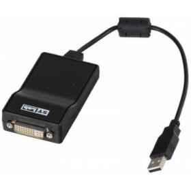 מתאם חיבור DVI ל USB2.0 מאפשר חיבור מרובה במחשב יחיד ST-LAB | U-480