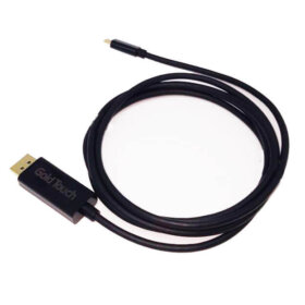 מתאם כבל מסך Type-C ל DP גולד-טאץ' Gold Touch | CH-USB3.1-DP-1.8 | USB3.1 Type-C to DP Cable –1.8m
