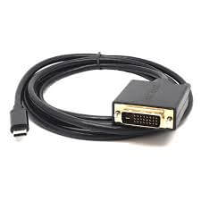 מתאם כבל מסך Type-C ל DVI גולד-טאץ' Gold Touch | CH-USB3.1-DVI-1.8 | USB3.1 Type-C to DVI Cable –1.8m – תמונה 3