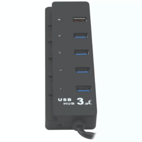 מתאמי USB 4 יציאות גולד-טאץ' Gold Touch E-USB3.0-HUB4-A 4 PORT ACTIVE USB3 (3)