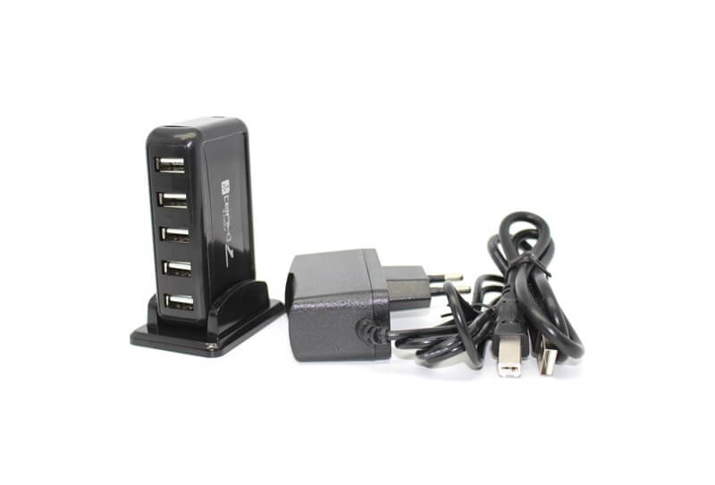 מתאמי USB 7 יציאות גולד-טאץ' Gold Touch E-USB-HUB7 7 PORT ACTIVE USB2 (1)
