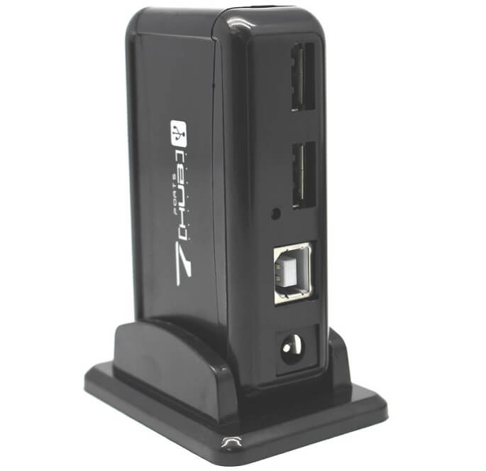 מתאמי USB 7 יציאות גולד-טאץ' Gold Touch E-USB-HUB7 7 PORT ACTIVE USB2 (2)