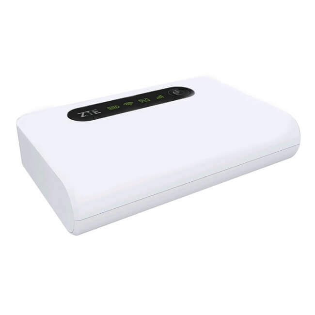 נתב WIFI דור 4 כולל משדר ZTE | MF903 | WIFI | USB | 150Mbps | PowerBank | RJ-45 | 10 Users