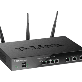 נתב אלחוטי כפול עם 4 יציאות די-לינק D-LINK DSR-1000AC 4-PORT Wireless AC VPN Router (2)