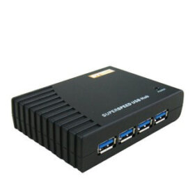 רכזת 4 יציאות ST-LAB U-1220 USB3.1 RJ45 (4)