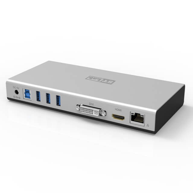 תחנת עגינה ST-LAB U-1180 USB3.1 Type-C Docking Station
