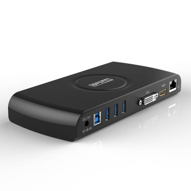 תחנת עגינה ST-LAB U-860 USB3.0 Docking Station (4)
