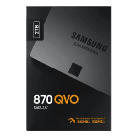 כונן SSD סמסונג Samsung | MZ-77Q1T0BW | QVO870 | 1TB SSD