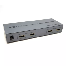 מטריצה 2 פורטים 4K חיבור HDMI גולד-טאץ' | Gold Touch | HDMI-MTX-22 | HDMI MATRIX 2 TO 2