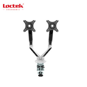 זרוע ארגונומית ל 2 מסכים 360 מעלות Loctek DLB508D (1)